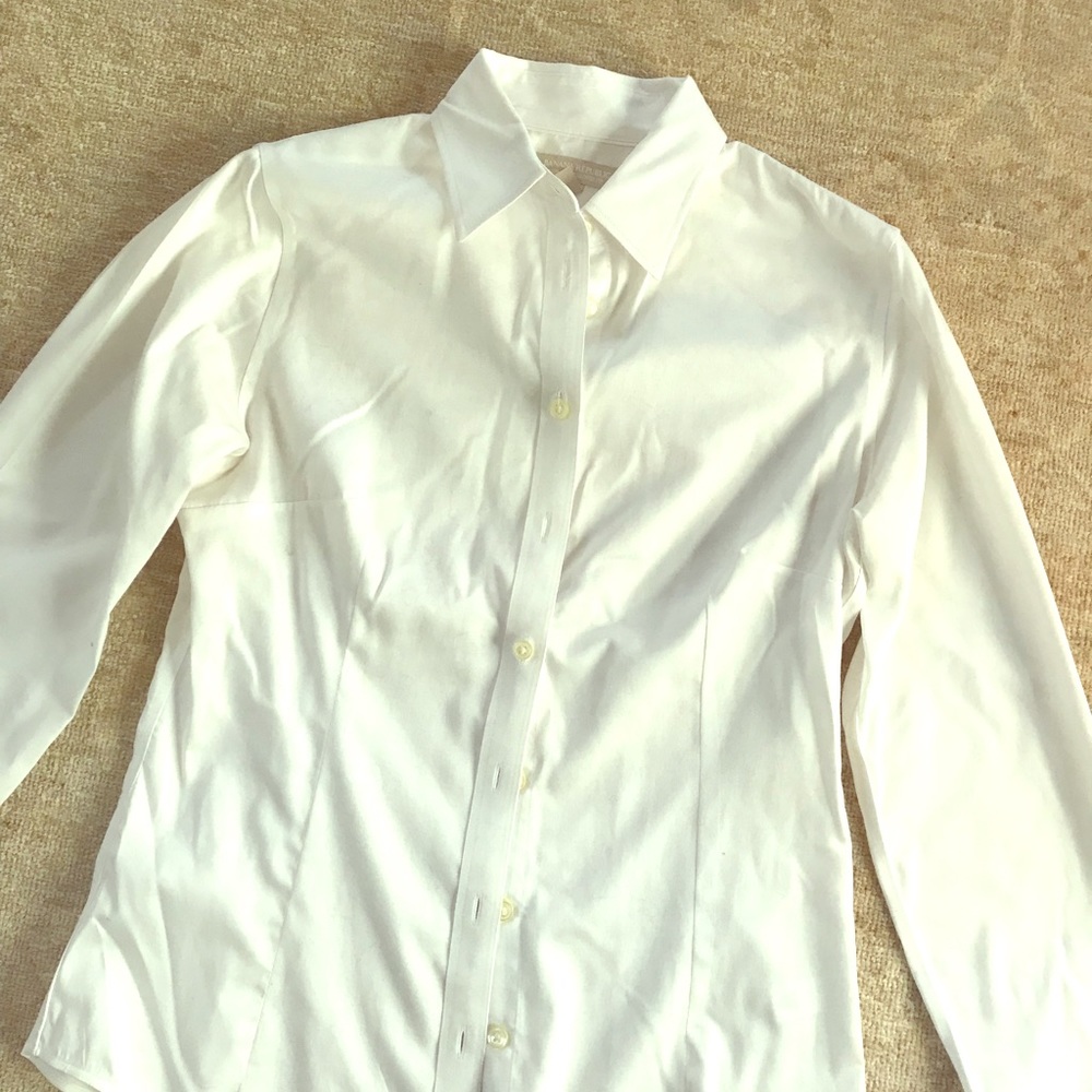 Banana Republic White button down